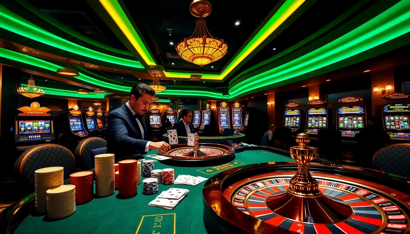 Experience the thrill of winning at https://bong88.casa/ with a lively casino scene featuring a live poker game.