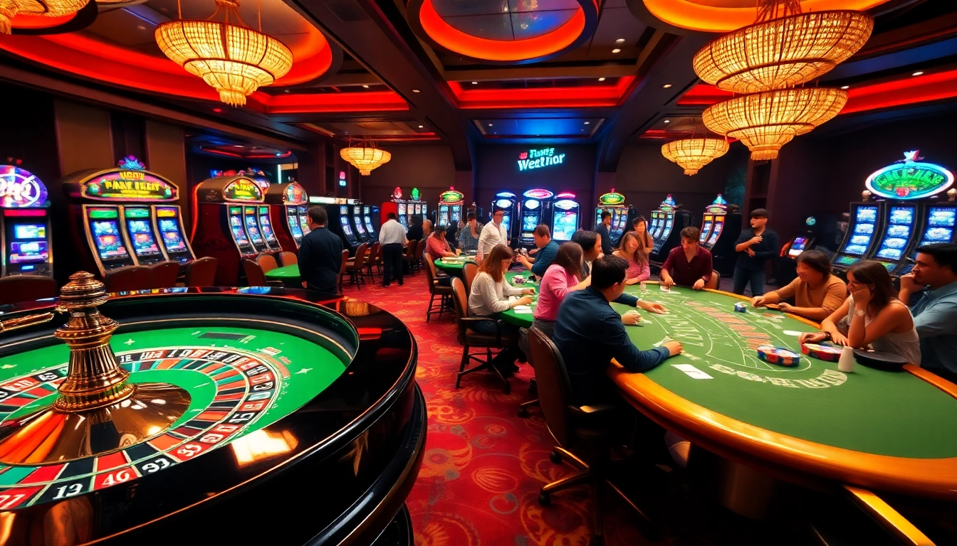 Experience the thrill of 99ok casino with vibrant tables and fun gameplay.
