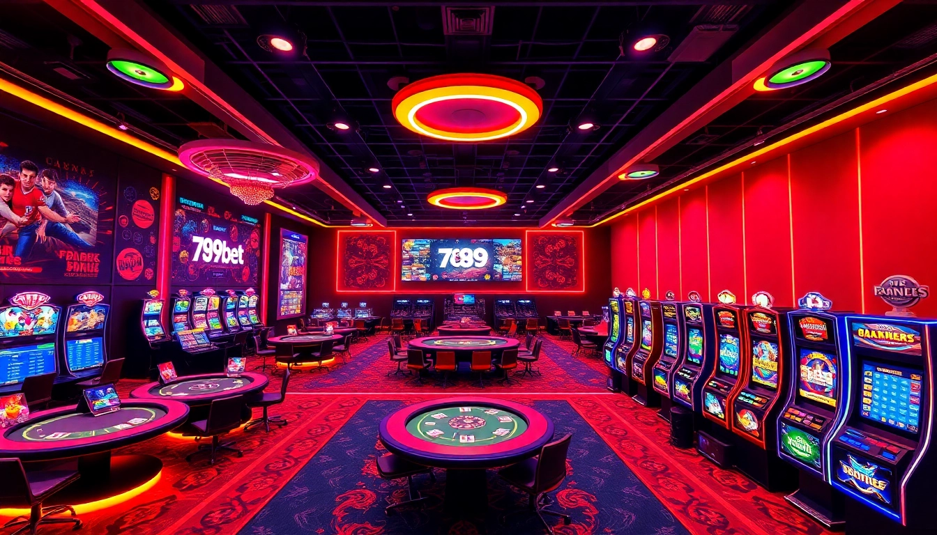 Engaging 789bet online casino experience with poker and colorful slots.