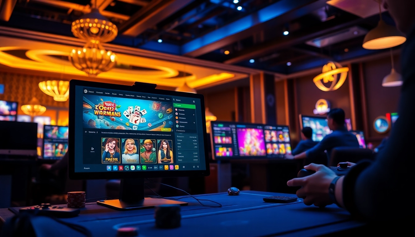 Experience the excitement of 66club's online gaming platform with vibrant game graphics and inviting ambiance.