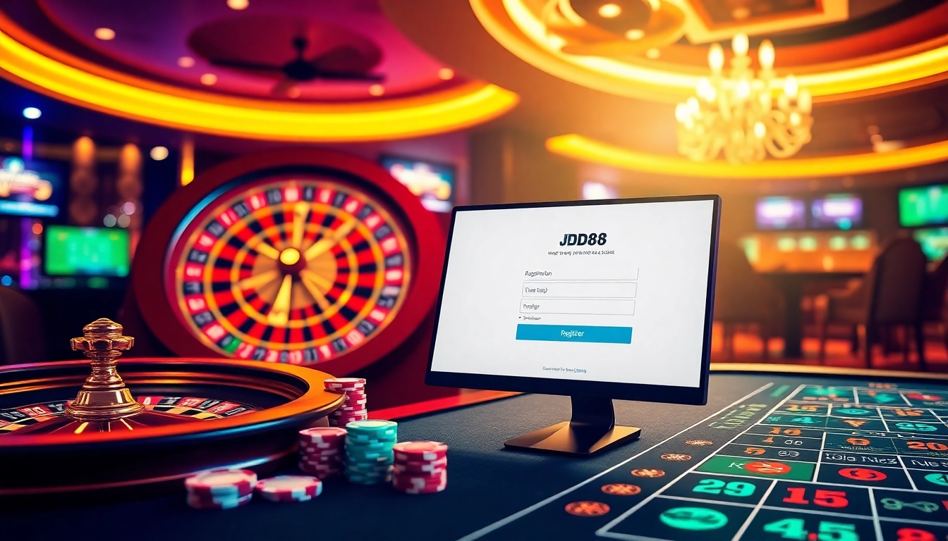 Đăng ký tại JD88 để tận hưởng trải nghiệm trò chơi hàng đầu từ các nền tảng trực tuyến chuyên nghiệp.