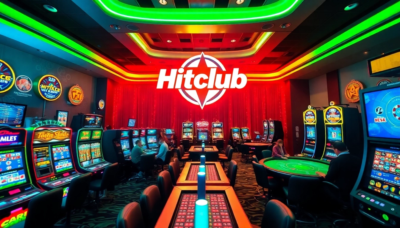 Hitclub gaming environment showcasing vibrant action and excitement